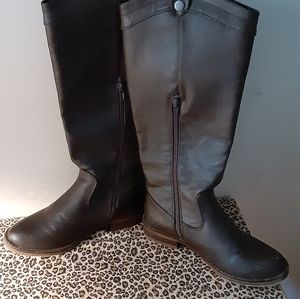 Brown knee  high boots